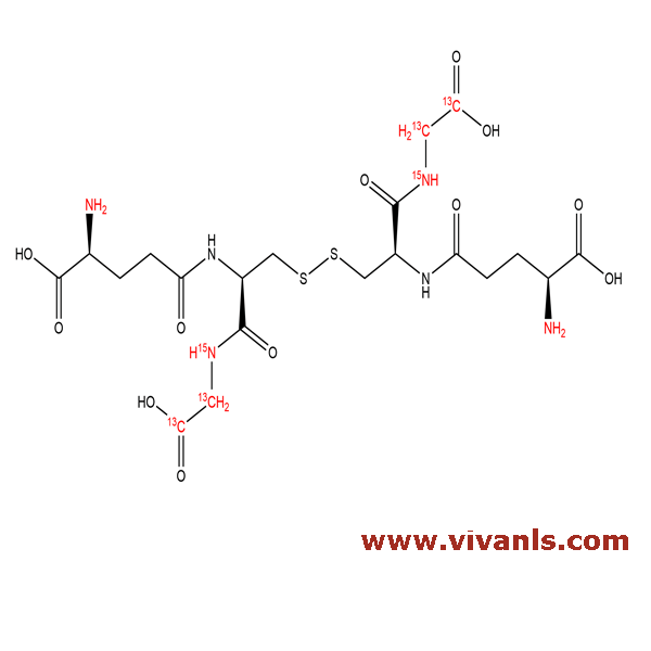 Glutathione Disulfide-13C4,15N2