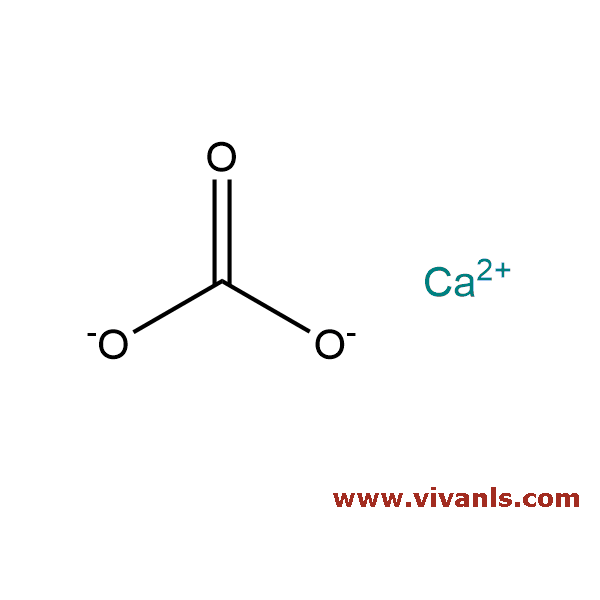 Calcium Carbonate, CaCO3 Formula, VIVAN Life Sciences